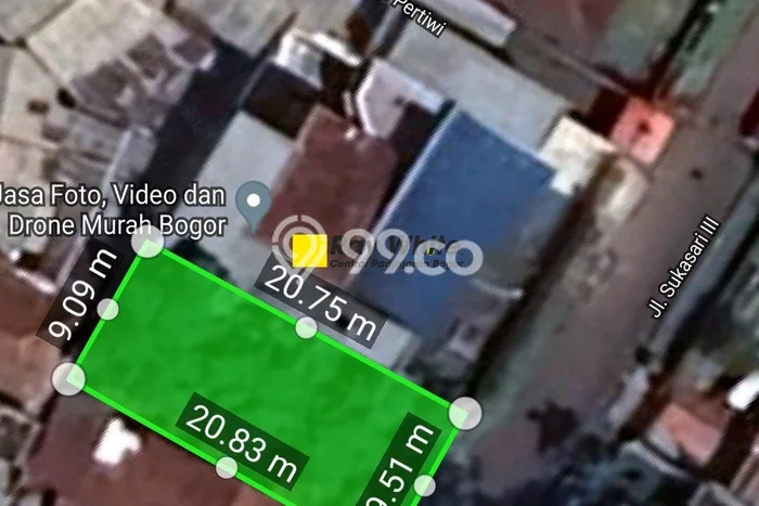 Tanah Dijual Area Strategis di Sukasari Bogor 199m2 Tanah Dijual Area Strategis di Sukasari Bogor 199m2