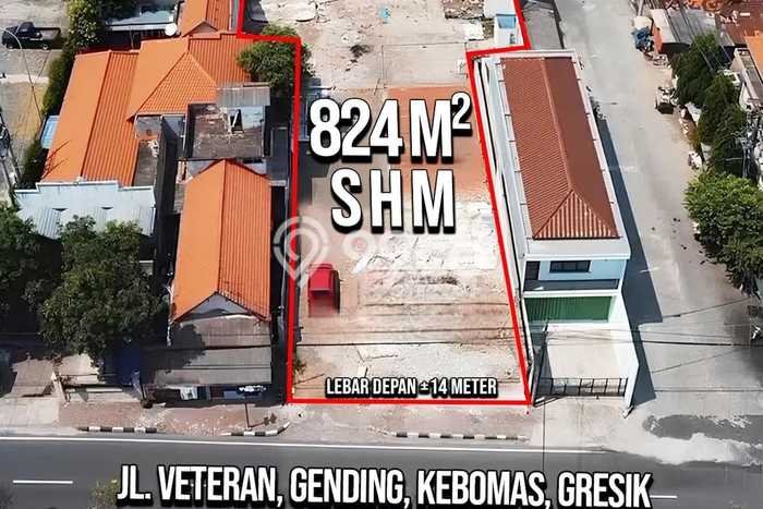 Tanah Kavling Dijual di Gresik dengan Spesifikasi 824m2 Tanah Kavling Dijual di Gresik dengan Spesifikasi 824m2