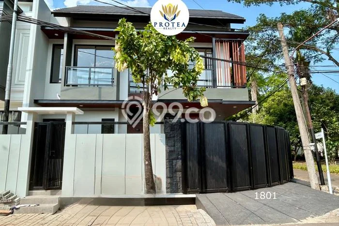 Ready to Use! Luxury House LT 159m2 Desain Modern di BSD Griya Loka Ready to Use! Luxury House LT 159m2 Desain Modern di BSD Griya Loka