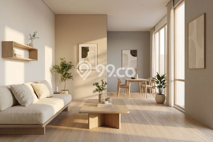 Rumah Modern 2 KT di Metland Menteng Jakarta Timur Unfurnished Rumah Modern 2 KT di Metland Menteng Jakarta Timur Unfurnished