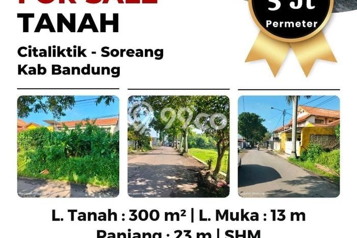 Lahan untuk Dijual di Katapang Bandung Luas 300m2 Lahan untuk Dijual di Katapang Bandung Luas 300m2