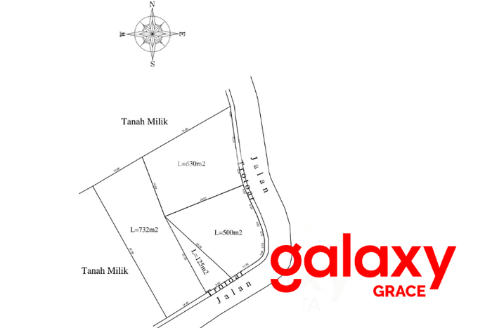 Dijual Tanah Lokasi Seminyak, Badung Seluas 732m2 Dijual Tanah Lokasi Seminyak, Badung Seluas 732m2