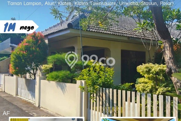 Dijual Rumah 4 Kamar Lokasi Ideal Bagus dan Strategis di Klaten Utara Dijual Rumah 4 Kamar Lokasi Ideal Bagus dan Strategis di Klaten Utara