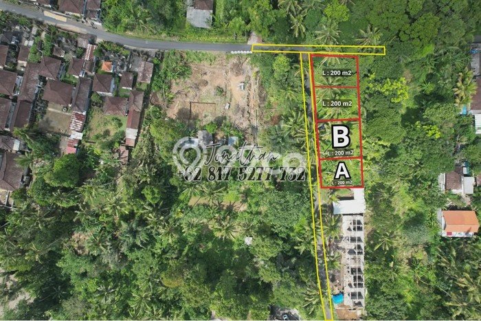Tanah Dijual Lokasi Strategis di Tabanan dengan Luas 200m2 Tanah Dijual Lokasi Strategis di Tabanan dengan Luas 200m2