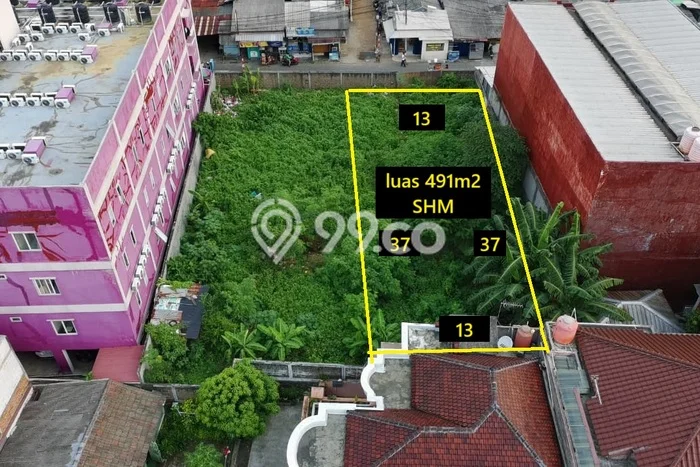 Tanah Kavling di Kelapa Dua Dijual dengan Luas 491m2 Tanah Kavling di Kelapa Dua Dijual dengan Luas 491m2