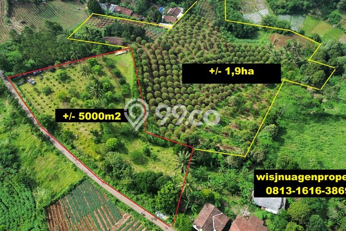Lahan Kosong Dijual di Sukabumi dengan Area 10000m2 Lahan Kosong Dijual di Sukabumi dengan Area 10000m2