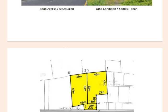 Tanah Dijual Area Strategis di Sanur Denpasar 4700m2 Tanah Dijual Area Strategis di Sanur Denpasar 4700m2