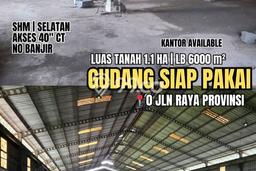 FOR SALE! Pabrik di Gempol Pasuruan, LT 11128m2, LB 6000m2 FOR SALE! Pabrik di Gempol Pasuruan, LT 11128m2, LB 6000m2