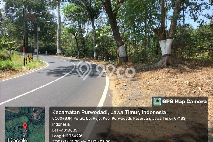 Tanah Kavling untuk Dijual di Purwodadi Pasuruan 240000m2 Tanah Kavling untuk Dijual di Purwodadi Pasuruan 240000m2