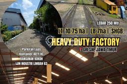 Pabrik Dijual di Gresik LT 107500m2, LB 60000m2 Solusi Investasi Cerdas Pabrik Dijual di Gresik LT 107500m2, LB 60000m2 Solusi Investasi Cerdas