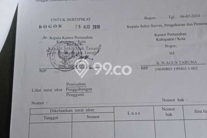 Tanah Dijual Lokasi Bogor Barat Bogor SHM Tanah Dijual Lokasi Bogor Barat Bogor SHM