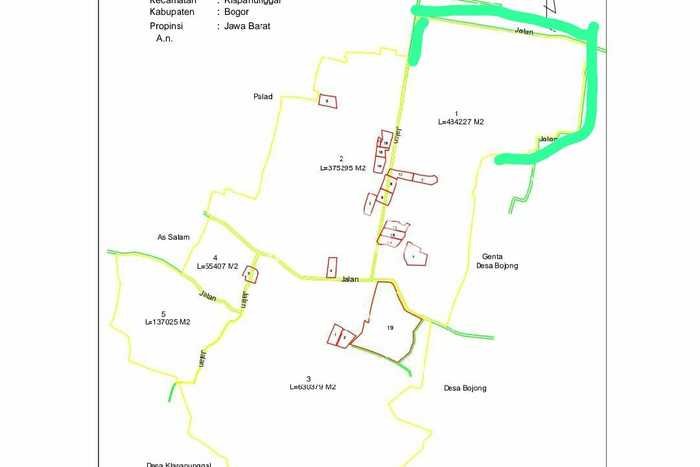 Kavling Tanah di Bogor Barat Dijual Luas 100000m2 Legalitas SHM Kavling Tanah di Bogor Barat Dijual Luas 100000m2 Legalitas SHM