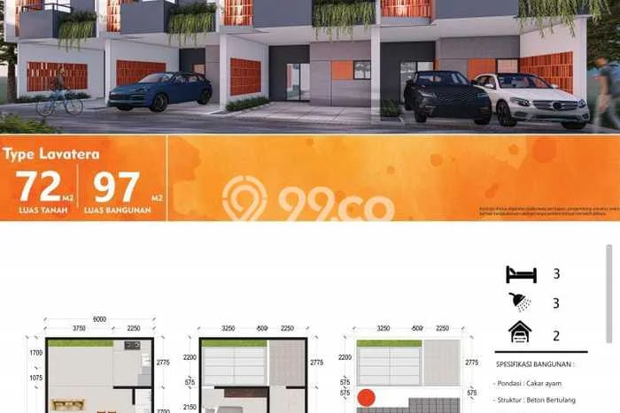 Rumah Minimalis 3 KT di Lubang Buaya Jakarta Timur Unfurnished Rumah Minimalis 3 KT di Lubang Buaya Jakarta Timur Unfurnished