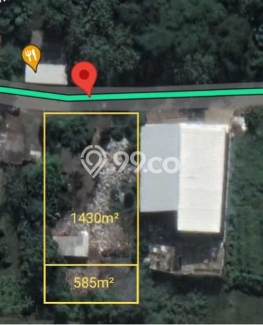 Tanah untuk Dijual Lokasi Setu, Bekasi Luas 2011m2 SHM Tanah untuk Dijual Lokasi Setu, Bekasi Luas 2011m2 SHM