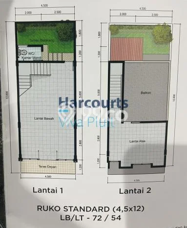 Ruko Komersial Disewakan di Tangerang Tangerang Luas 144m2 Ruko Komersial Disewakan di Tangerang Tangerang Luas 144m2