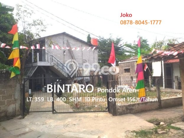 Rumah Kost Dijual Lokasi Pondok Aren, Tangerang Selatan, 10 Kamar Tidur, 10 Kamar Mandi, 400m2 Rumah Kost Dijual Lokasi Pondok Aren, Tangerang Selatan, 10 Kamar Tidur, 10 Kamar Mandi, 400m2