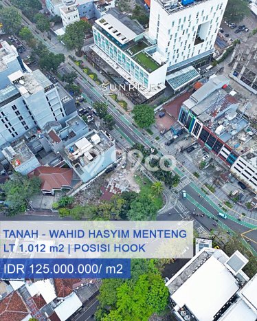 Lahan Kosong Dijual di Jakarta Pusat dengan Area 1012m2 Lahan Kosong Dijual di Jakarta Pusat dengan Area 1012m2