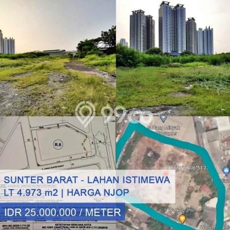 Tanah Investasi Dijual di Jakarta Utara Punya Luas 4973m2 Tanah Investasi Dijual di Jakarta Utara Punya Luas 4973m2