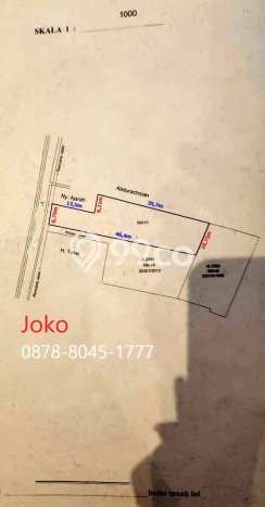 Dijual Tanah Lokasi Bintaro, Jakarta Selatan Seluas 1305m2 Dijual Tanah Lokasi Bintaro, Jakarta Selatan Seluas 1305m2