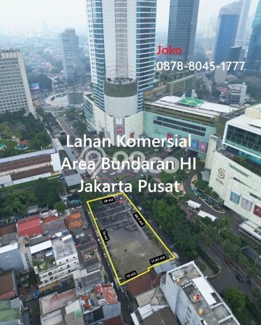 Kavling Tanah untuk Dijual di Thamrin, Jakarta Pusat, Luas 2030m2 Kavling Tanah untuk Dijual di Thamrin, Jakarta Pusat, Luas 2030m2