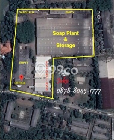 Pabrik Bagus Dijual LB 12261m2 Lokasi Strategis Tangerang Area Cocok untuk Bisnis Pabrik Bagus Dijual LB 12261m2 Lokasi Strategis Tangerang Area Cocok untuk Bisnis