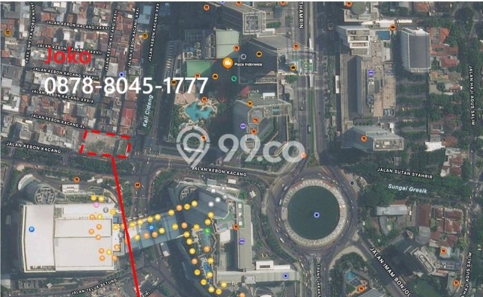 Kavling Tanah untuk Dijual di Thamrin, Jakarta Pusat, Luas 2030m2 Kavling Tanah untuk Dijual di Thamrin, Jakarta Pusat, Luas 2030m2