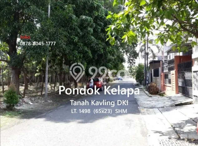 Untuk Dijual Tanah di Duren Sawit Jakarta Timur Luas 1498m2 SHM Untuk Dijual Tanah di Duren Sawit Jakarta Timur Luas 1498m2 SHM