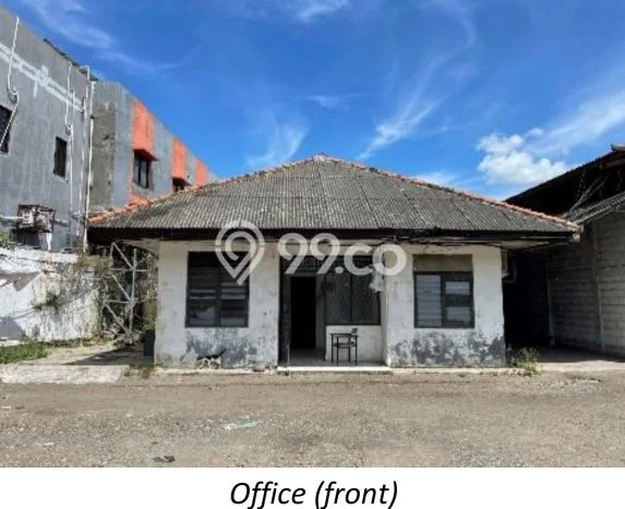 Unit Gudang Dijual di Serang Serang 1293m2 Unit Gudang Dijual di Serang Serang 1293m2