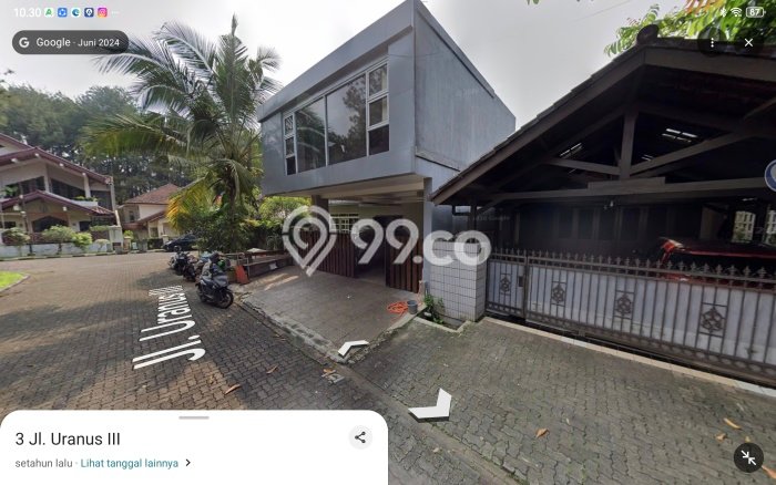 Rumah Eksklusif Siap Huni LT 543m2 di Ciputat Timur, Tangerang Selatan Rumah Eksklusif Siap Huni LT 543m2 di Ciputat Timur, Tangerang Selatan