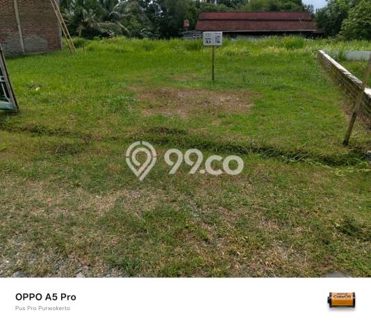 Dijual Tanah di Purbalingga, Luas 77m2m², Area Strategis, Kontur Rata Dijual Tanah di Purbalingga, Luas 77m2m², Area Strategis, Kontur Rata