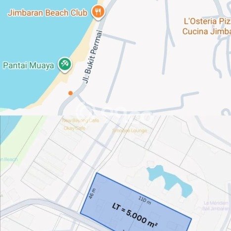 Tanah Kavling Dijual di Jimbaran, Badung dengan Luas Tanah 5000m2 Tanah Kavling Dijual di Jimbaran, Badung dengan Luas Tanah 5000m2
