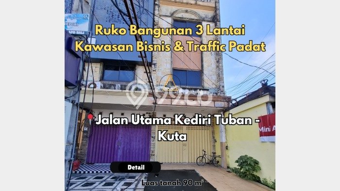Unit Ruko Dijual di Kuta Badung Luas Bangunan 226m2 Unit Ruko Dijual di Kuta Badung Luas Bangunan 226m2