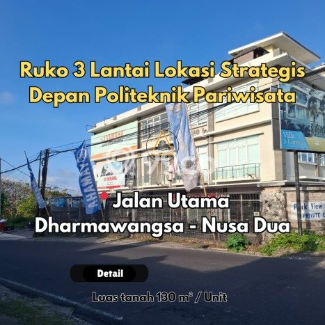 Unit Ruko Dijual di Badung LT 130m2 & LB 213m2 Unit Ruko Dijual di Badung LT 130m2 & LB 213m2