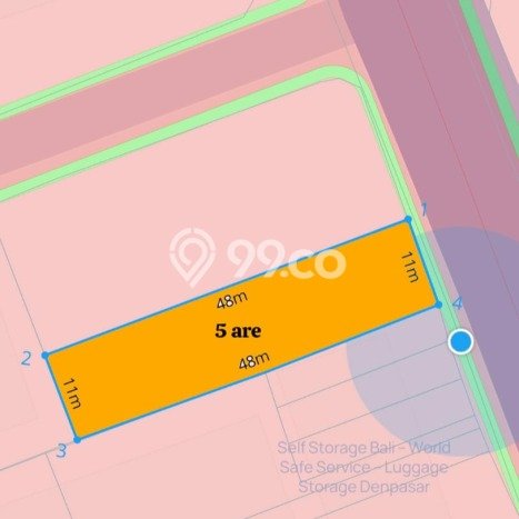 Lahan Dijual Lokasi Denpasar Utara, Denpasar dengan Luas Tanah 500m2 dan Status SHM Lahan Dijual Lokasi Denpasar Utara, Denpasar dengan Luas Tanah 500m2 dan Status SHM