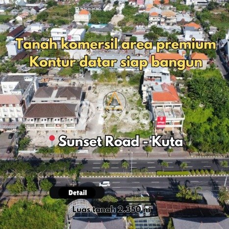 Kavling Tanah di Kuta Dijual Luas 2350m2 Legalitas SHM Kavling Tanah di Kuta Dijual Luas 2350m2 Legalitas SHM