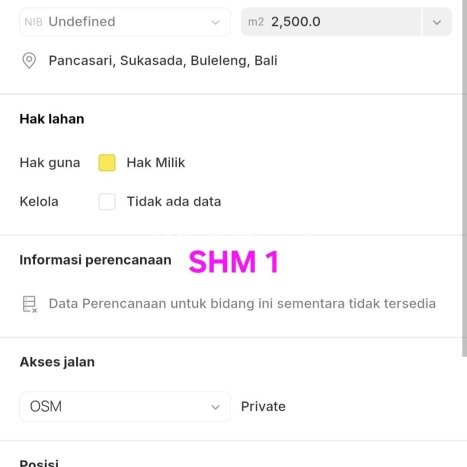 Tanah Kavling Dijual di Singaraja, Buleleng dengan Luas Tanah 5000m2 Tanah Kavling Dijual di Singaraja, Buleleng dengan Luas Tanah 5000m2
