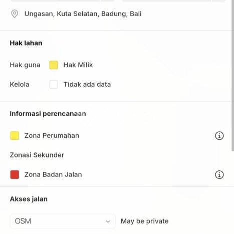 Tanah Dijual Area Strategis di Jimbaran Badung 44600m2 Tanah Dijual Area Strategis di Jimbaran Badung 44600m2