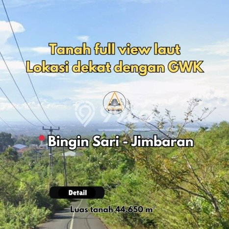 Tanah Dijual Area Strategis di Jimbaran Badung 44600m2 Tanah Dijual Area Strategis di Jimbaran Badung 44600m2