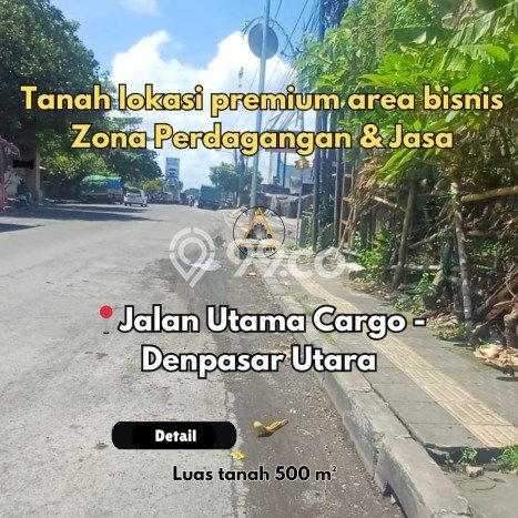 Lahan Dijual Lokasi Denpasar Utara, Denpasar dengan Luas Tanah 500m2 dan Status SHM Lahan Dijual Lokasi Denpasar Utara, Denpasar dengan Luas Tanah 500m2 dan Status SHM