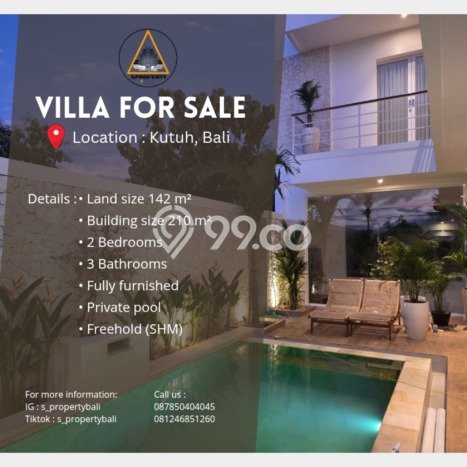 BISNIS POTENSIAL! Vila di , Luas 142m2m², Prospek Bagus BISNIS POTENSIAL! Vila di , Luas 142m2m², Prospek Bagus