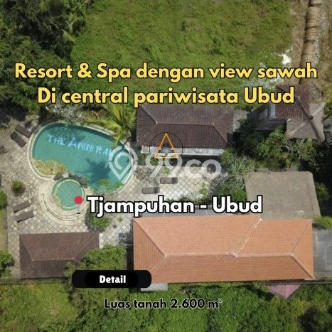 Aset Strategis! Vila di Ubud, Ukuran 2600m2m², Area Premium dengan nilai tinggi Aset Strategis! Vila di Ubud, Ukuran 2600m2m², Area Premium dengan nilai tinggi