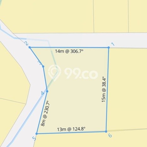 Tanah Dijual Lokasi Kuta Utara, Badung Luas 180m2 Legalitas Aman Tanah Dijual Lokasi Kuta Utara, Badung Luas 180m2 Legalitas Aman
