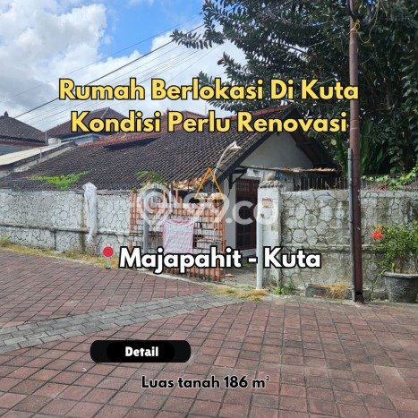 Rumah kawasan Kuta, Badung, Luas 186m2m² Bangunan 104m2m² Rumah kawasan Kuta, Badung, Luas 186m2m² Bangunan 104m2m²