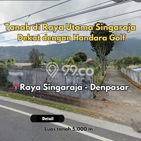 Tanah Kavling Dijual di Singaraja, Buleleng dengan Luas Tanah 5000m2 Tanah Kavling Dijual di Singaraja, Buleleng dengan Luas Tanah 5000m2
