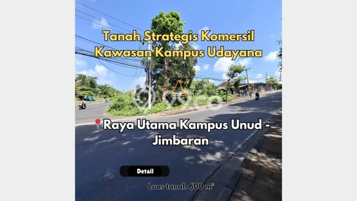 Tanah Dijual Lokasi Strategis di Badung dengan Luas 600m2 Tanah Dijual Lokasi Strategis di Badung dengan Luas 600m2