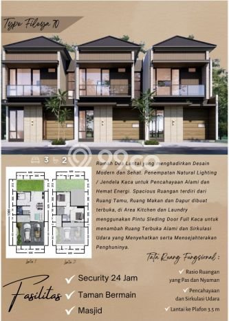 For Sale Hunian Rumah Nyaman 3 KT di Batua, Makassar For Sale Hunian Rumah Nyaman 3 KT di Batua, Makassar