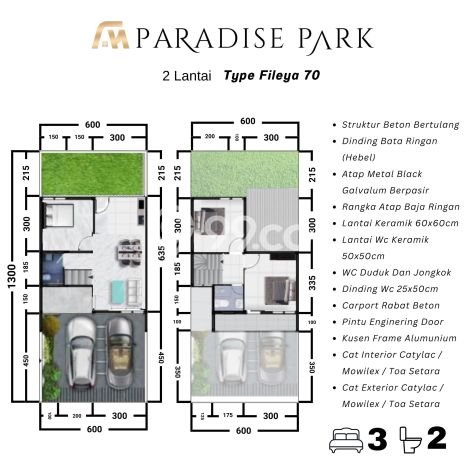 For Sale Hunian Rumah Nyaman 3 KT di Batua, Makassar For Sale Hunian Rumah Nyaman 3 KT di Batua, Makassar