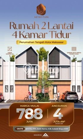 Jual Rumah Bagus Siap Huni LB 50m2 di Makassar, Makassar Jual Rumah Bagus Siap Huni LB 50m2 di Makassar, Makassar