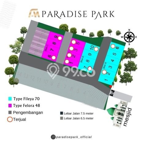 For Sale Hunian Rumah Nyaman 3 KT di Batua, Makassar For Sale Hunian Rumah Nyaman 3 KT di Batua, Makassar