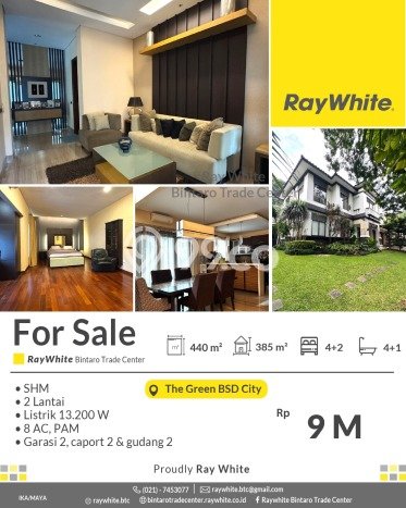 Hot Offer Hunian Mewah Ideal dan Luas di BSD, Tangerang Selatan Hot Offer Hunian Mewah Ideal dan Luas di BSD, Tangerang Selatan